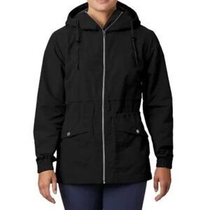 *Columbia Women’s Day Trippin’ Black Water-Repellent Jacket – XS
